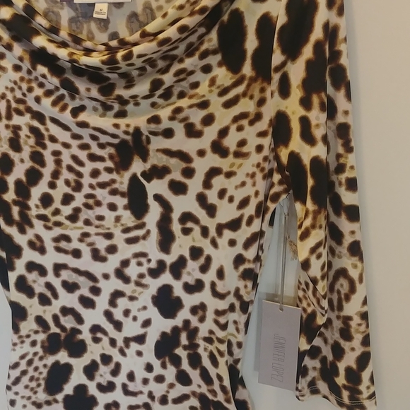 Jennifer Lopez Eternal Beauty Shaped Leopold Dress NWT Size Medium - Picture 7 of 15